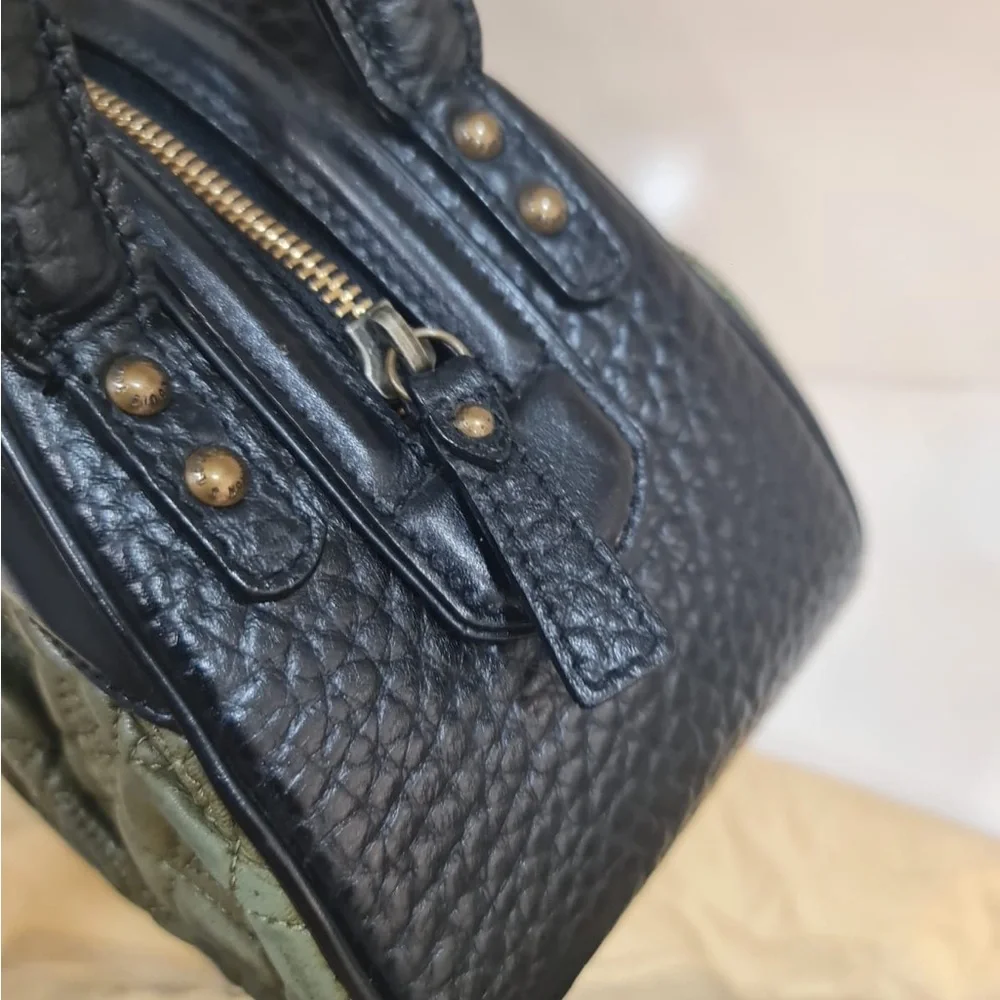 Louis Vuitton Vienna Clara Monogram Quilted Leather Olive Green and Black Bag